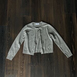 Old Navy Grey SoSoft Lite Crop Cardigan